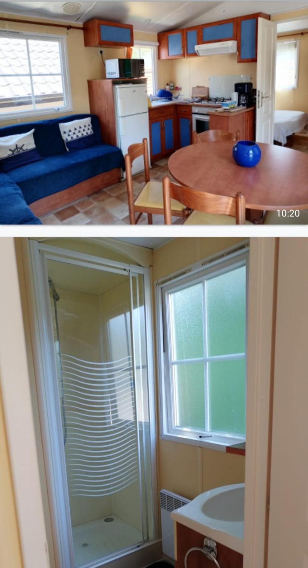 Mobile-Home Avec Terrasse Thonon-les-Bains Buitenkant foto